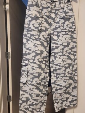 Afends Cargo Pant Black Floral